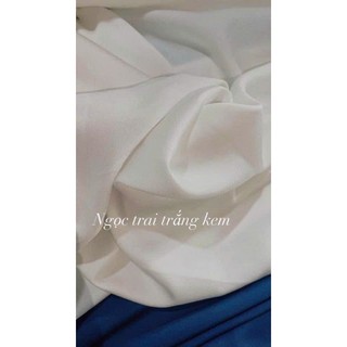 Vải Lụa Ngọc Trai Cao cấp Khổ 1m5