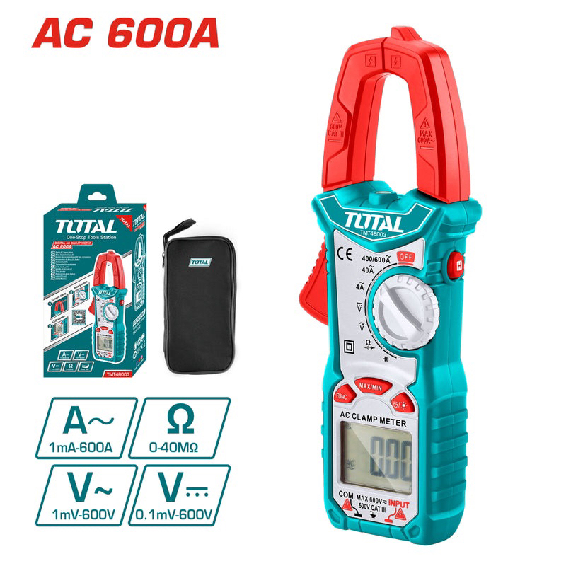 Ampe kềm đo điện TOTAL TMT46003
