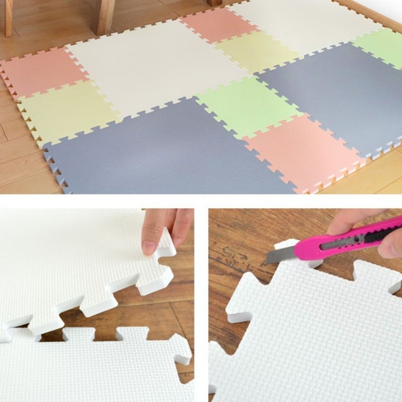 Thảm xốp ghép lót sàn ko mùi 30x30x1cm cho bé hàng VNXK