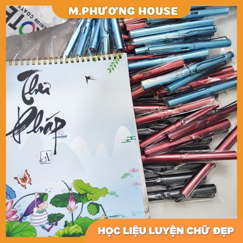 Sổ viết thư pháp/ Vintage - giấy dày 2 mặt 100 trang