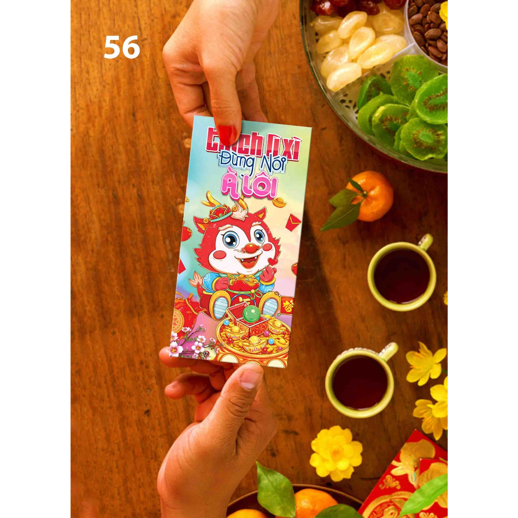 50 bao lì xì hottrend 2024