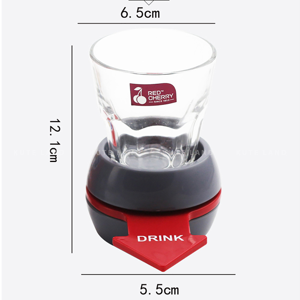Bộ trò chơi Spin The Shot chỉ tay uống rượu Drinking Game hot hit trên bàn nhậu đơn giản dễ chơi dễ trúng thưởng GUB27