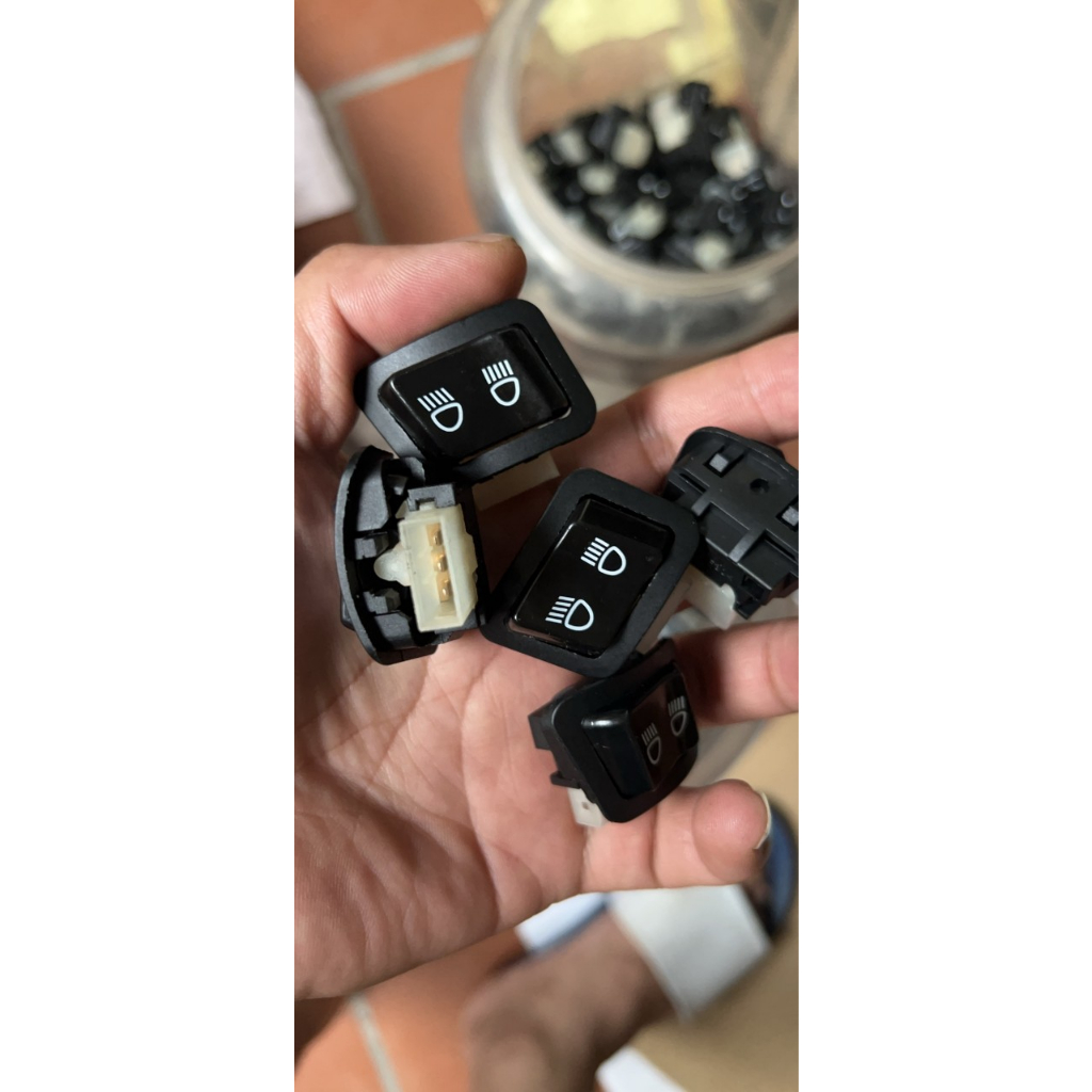 Bộ 5 Nút công tắc  WS 110, cho xe số honda