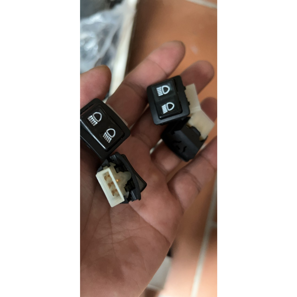 Bộ 5 Nút công tắc  WS 110, cho xe số honda
