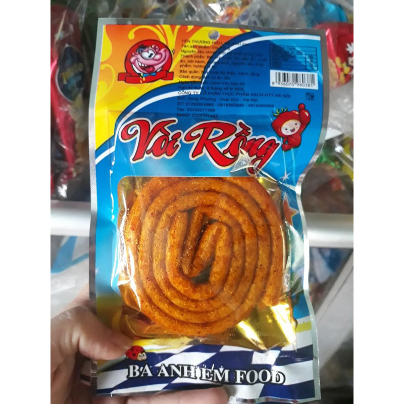 Snack vòi rồng cay cay gói 30g