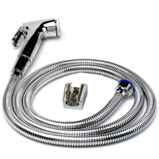  Vòi xịt vệ sinh cầm tay nhà tắm với lực nước cực mạnh thiết kế bền và chắc kèm dây dẫn và đế cài 
