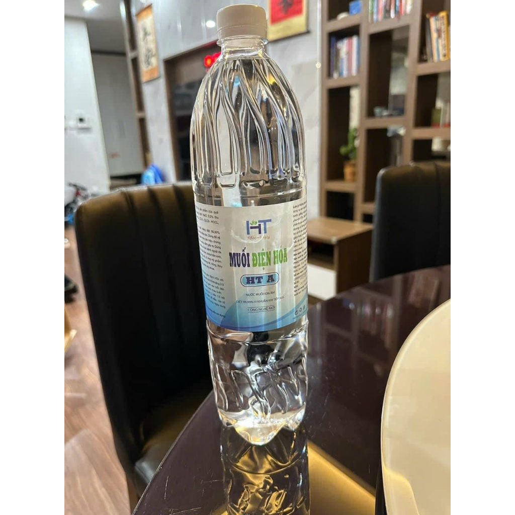 Nước Muối Điện Hóa  Anolyte HTA Dung Tích 1500ml Sát Khuẩn Diệt irut 99,99%