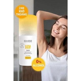 Lăn khử mùi BABE 24H Deodorant