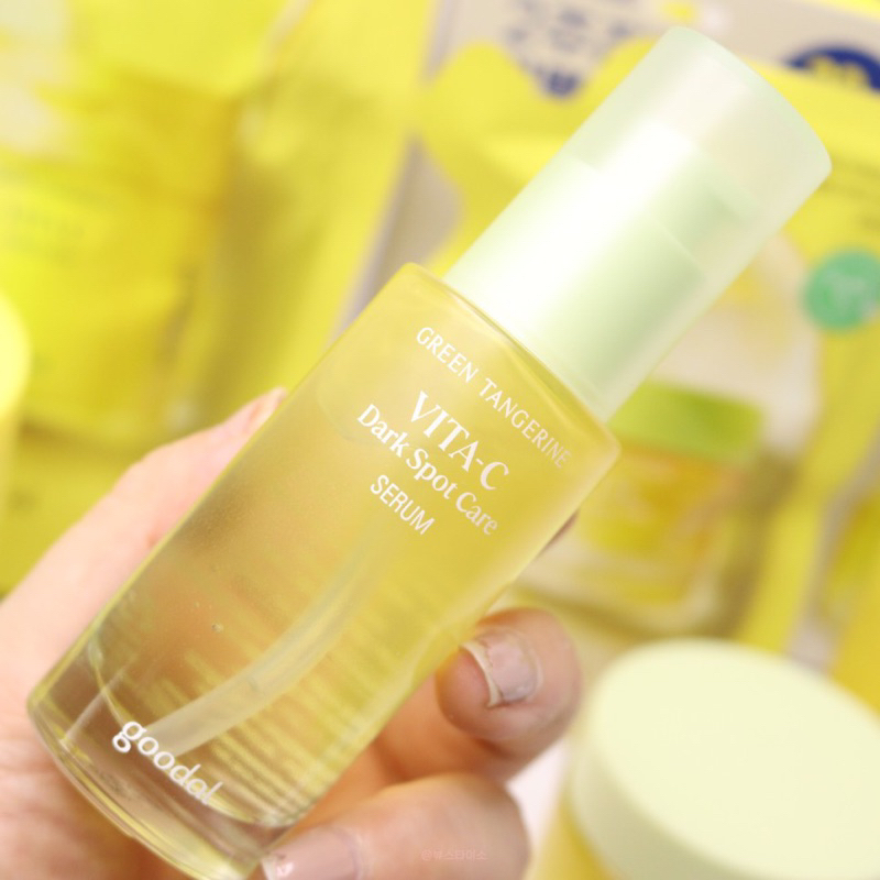 Tinh chất Vitamin C Goodal Green Tangerine Vit C Dark Spot Serum dưỡng sáng da mờ thâm