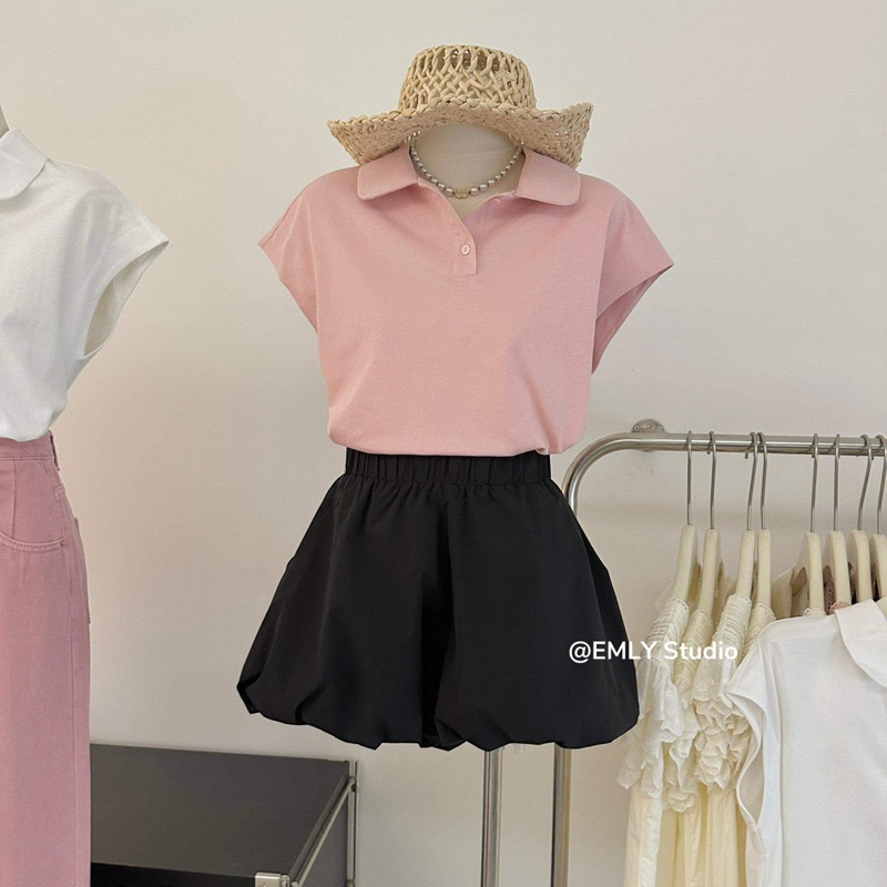 Áo polo tay hến 💦