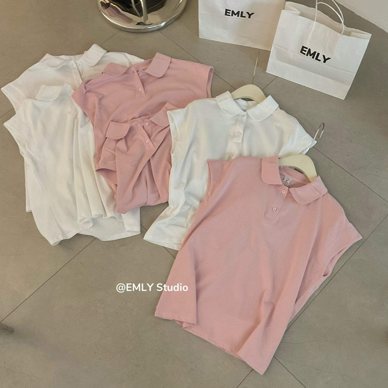 Áo polo tay hến 💦