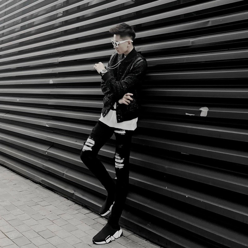 Áo Bomber Nam Teddy Kim Tuyến Kim Sa 125 Lấp Lánh Thời Trang Nam Chất Liệu Dạ