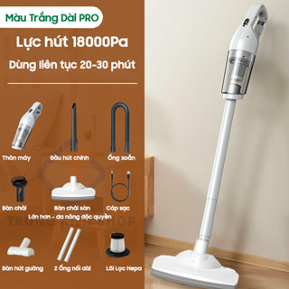 [Hỏa tốc HCM] Máy Hút Bụi Cầm Tay Không Dây nội địa Trung 18.000Pa, Ô tô Vacuum Cleaner 120W - Trung Kiên Shop