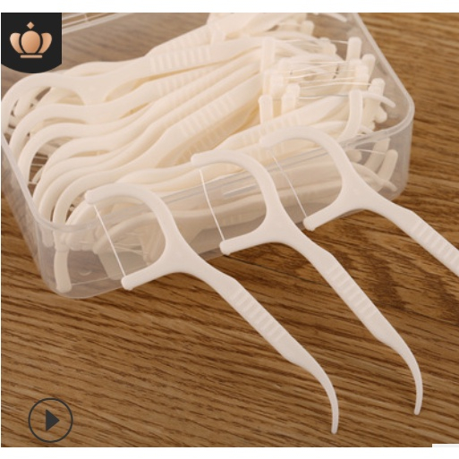 PVN33002 Hộp 50 Chiếc Tăm Chỉ Nha Khoa Sợi Chỉ