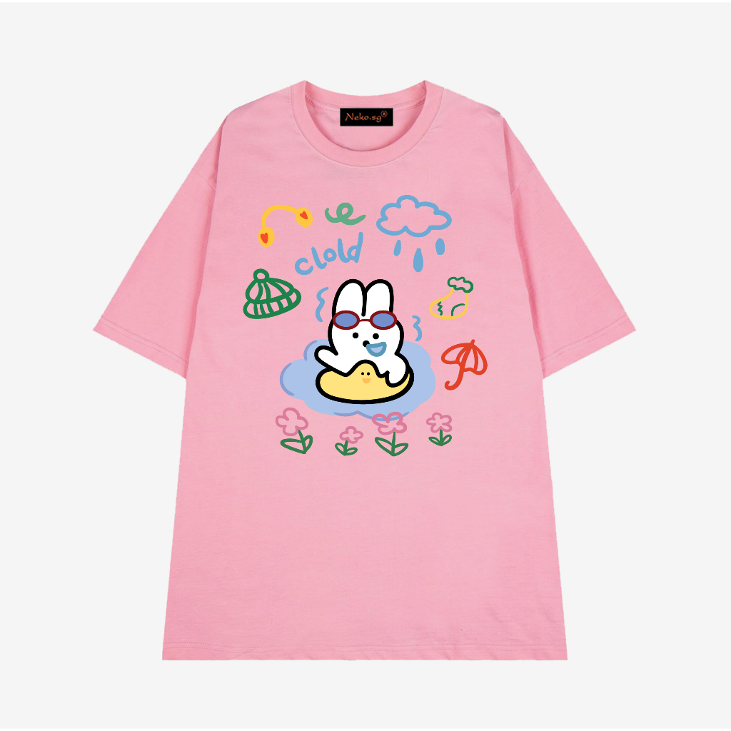 Áo thun tay lỡ form rộng Neko.sg ATL434