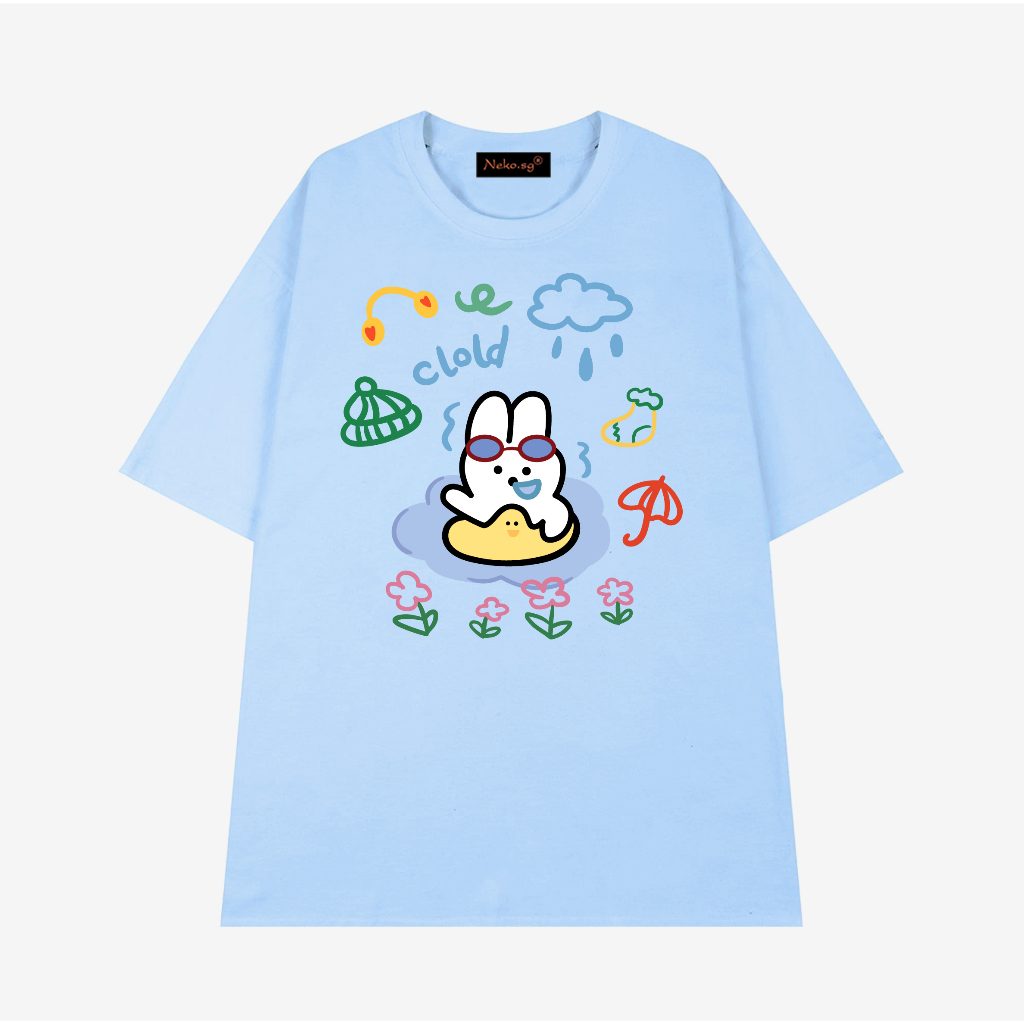 Áo thun tay lỡ form rộng Neko.sg ATL434
