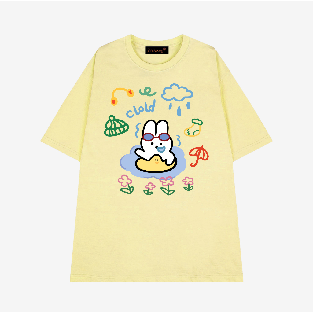 Áo thun tay lỡ form rộng Neko.sg ATL434