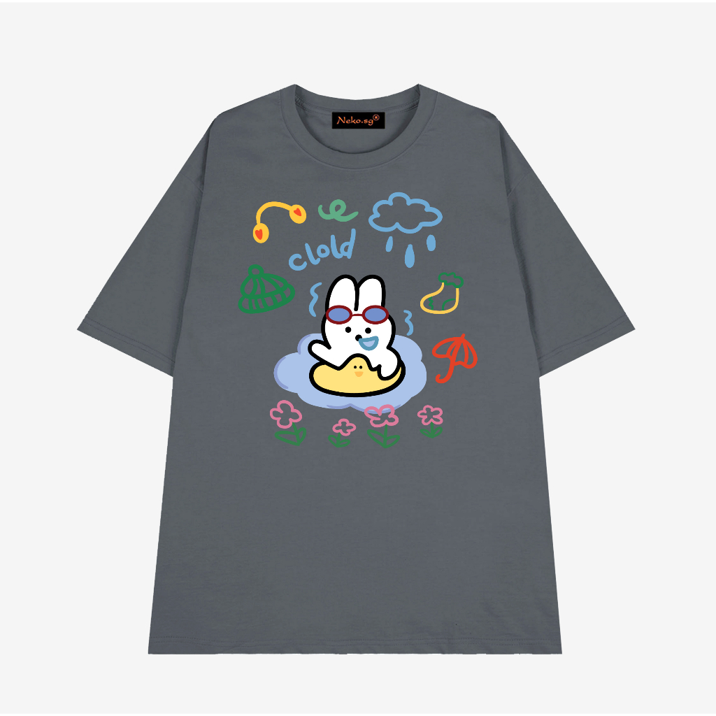Áo thun tay lỡ form rộng Neko.sg ATL434