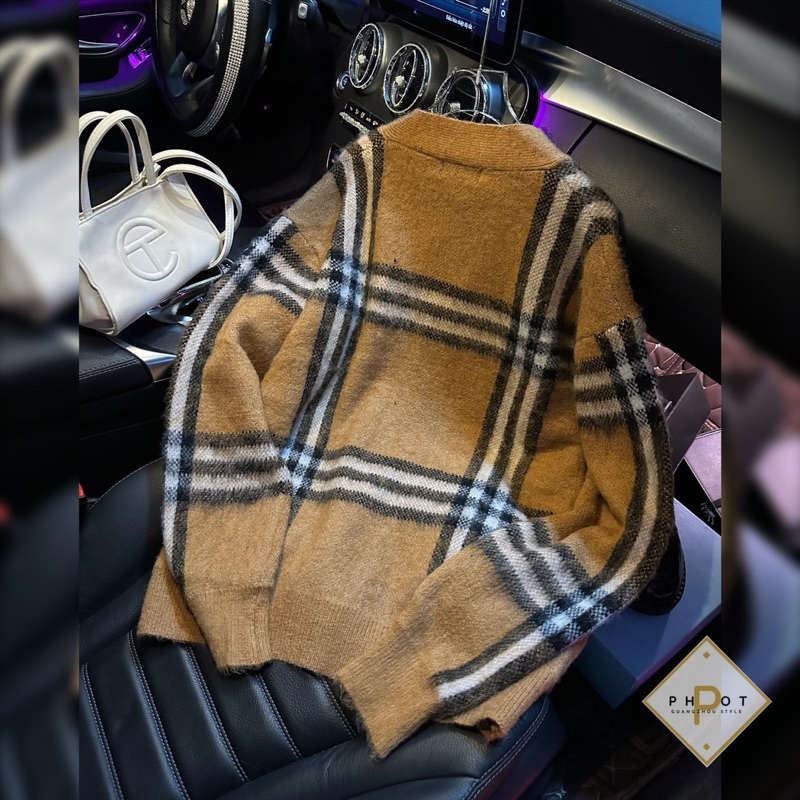 Áo Khoác Cadigan Len B.B.R Lông L1