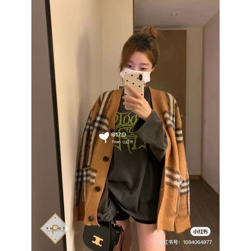 Áo Khoác Cadigan Len B.B.R Lông L1