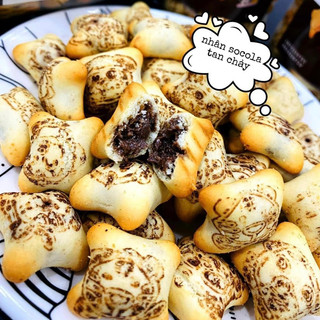 Bánh Gấu Nhân Socola Thái Lan 200gr