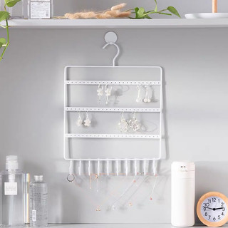 Kệ treo bông tai, trang sức, dây chuyền, móc treo chìa khoá đa năng