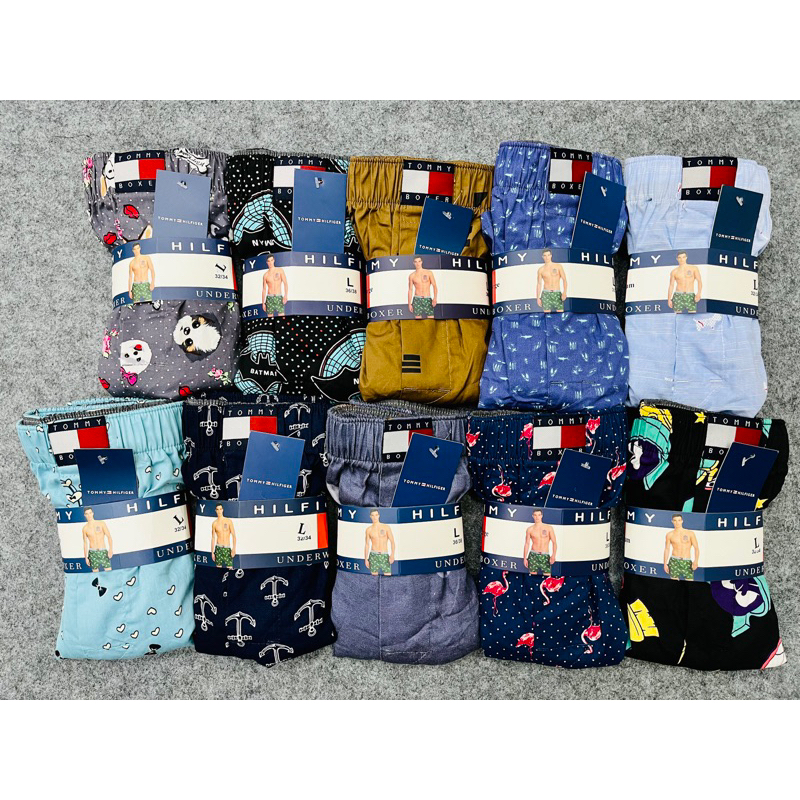 Combo 5 quần đùi vải cottton TOM. MY  hàng chuẩn, đẹp!