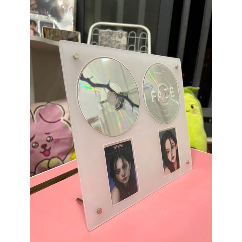 Khung mica trong suốt trưng bày photocard và CD, frame photocard, CD