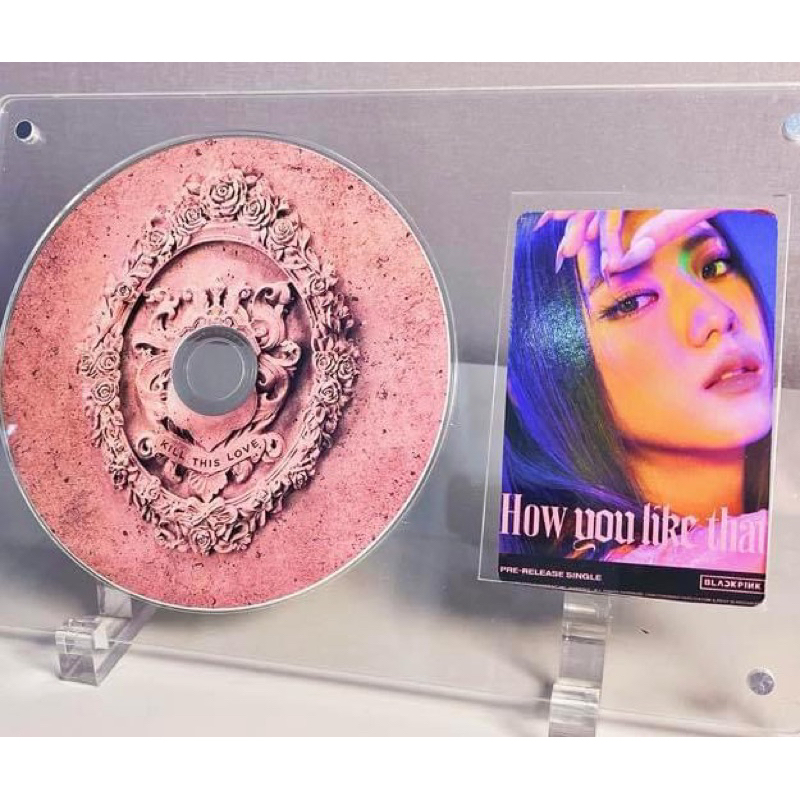 Khung mica trong suốt trưng bày photocard và CD, frame photocard, CD