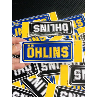 Tem Sticker Logo Ohlins Dán Trang Trí Xe Máy