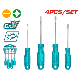 Bộ 4 tua vít bake và dẹp total thtdc250401