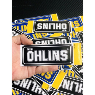 Tem Sticker Logo Ohlins Dán Trang Trí Xe Máy