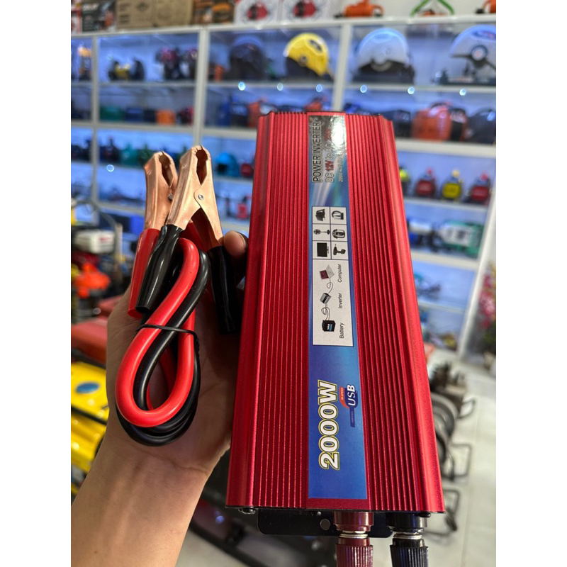 Bộ kích điện sin chuẩn 1200w, 1500w, 2000w 12V sang 220V - POWER INVERTER BẢO HÀNH 2 NĂM