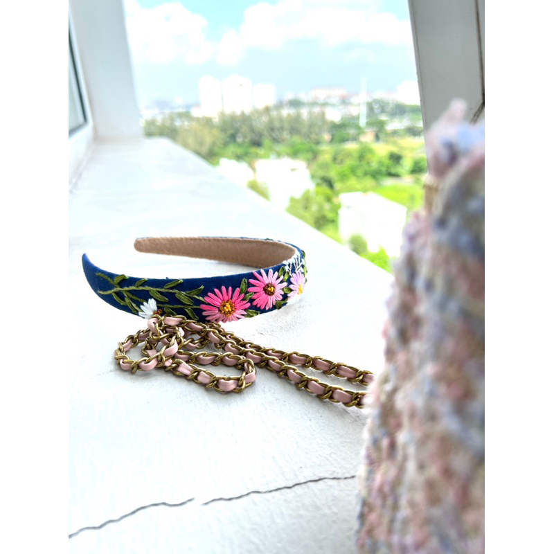 Cài tóc thêu Handmade by Chang