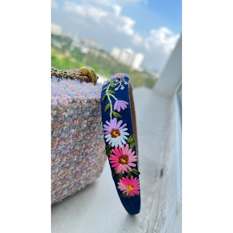 Cài tóc thêu Handmade by Chang