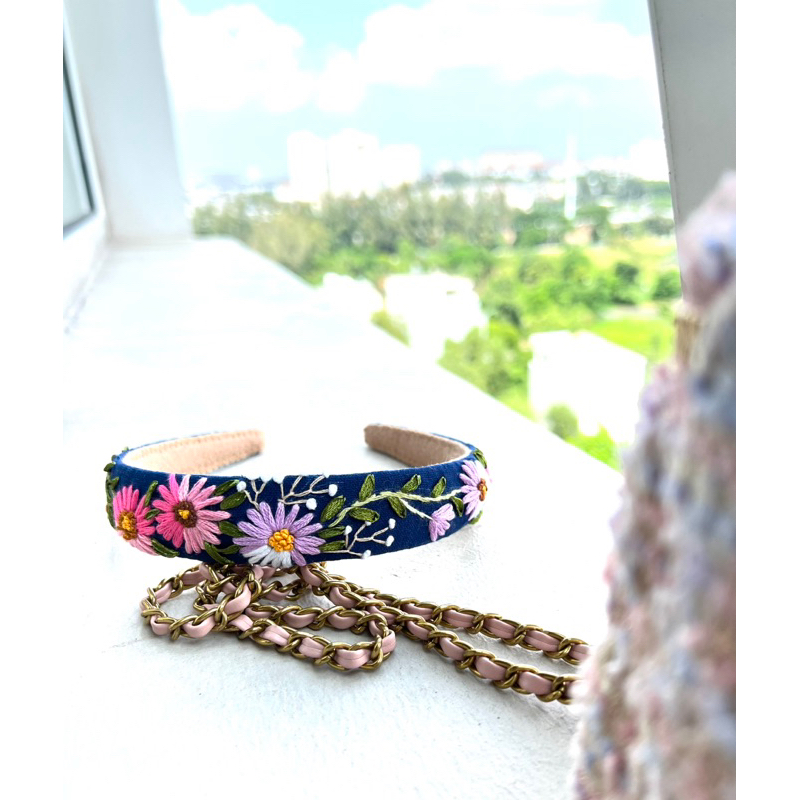 Cài tóc thêu Handmade by Chang