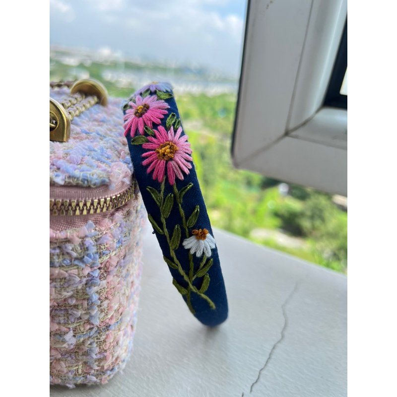 Cài tóc thêu Handmade by Chang