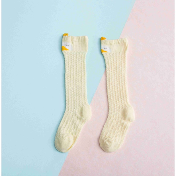 Tất cho bé, tất dài cho bé, tất lưới cho bé 0 đến 3 tuổi mềm mại, thoáng mát