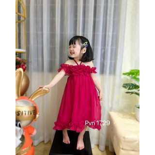 K38- đầm tơ maxi xinh đi biển