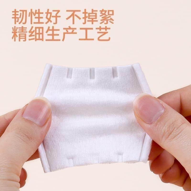 BÔNG TẨY TRANG 3 Lớp Cotton Pads 222 Miếng Mềm Mịn - Không Xù