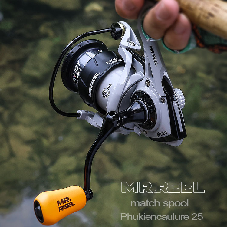 Máy đứng câu lure MR.REEL NT1500-NT2500 cao cấp Phukiencaulure25 máy câu lure thiết kế thể thao, hoạt động siêu mượt mà