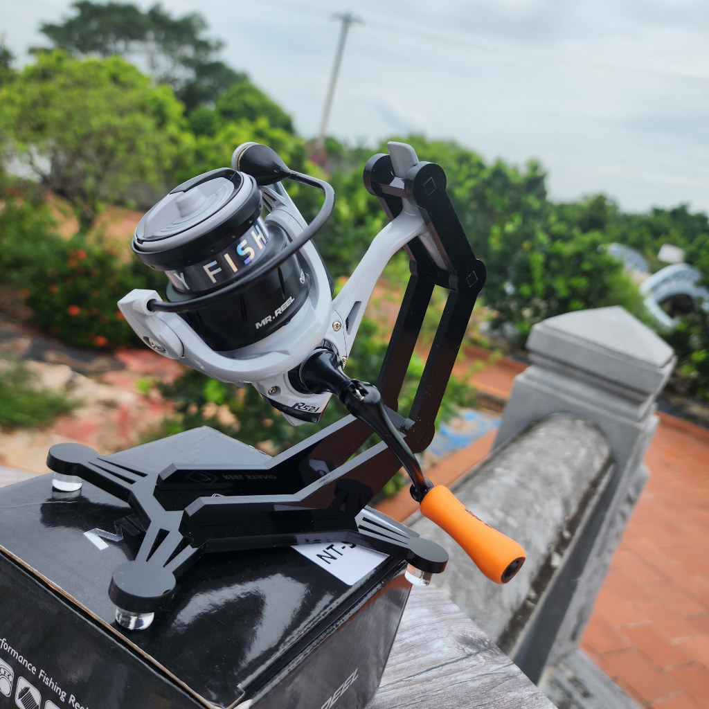 Máy đứng câu lure MR.REEL NT1500-NT2500 cao cấp Phukiencaulure25 máy câu lure thiết kế thể thao, hoạt động siêu mượt mà