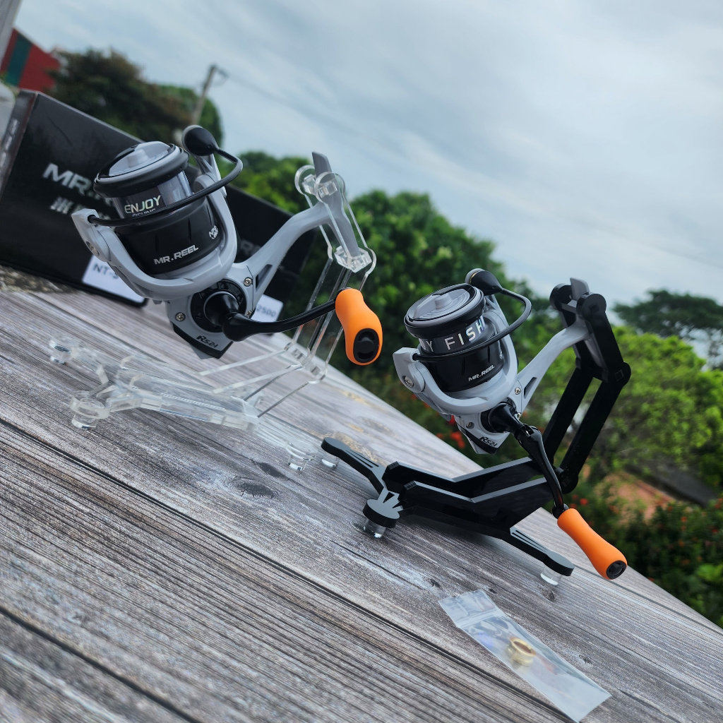 Máy đứng câu lure MR.REEL NT1500-NT2500 cao cấp Phukiencaulure25 máy câu lure thiết kế thể thao, hoạt động siêu mượt mà