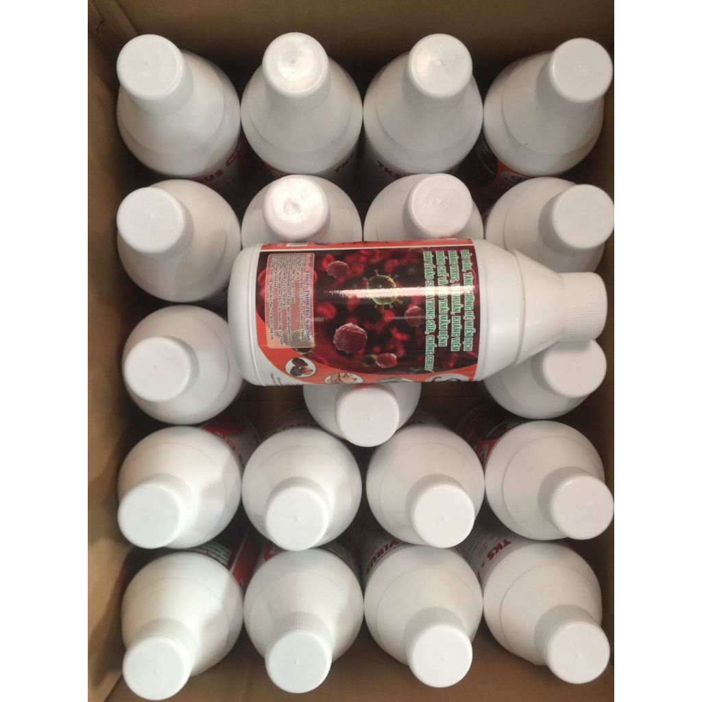 TKS ANTI VIRUS Kháng Virus, Vi Khuẩn, Đào Thải Mầm Bệnh Tăng Cường Miễn Dịch - Chai 1Lít