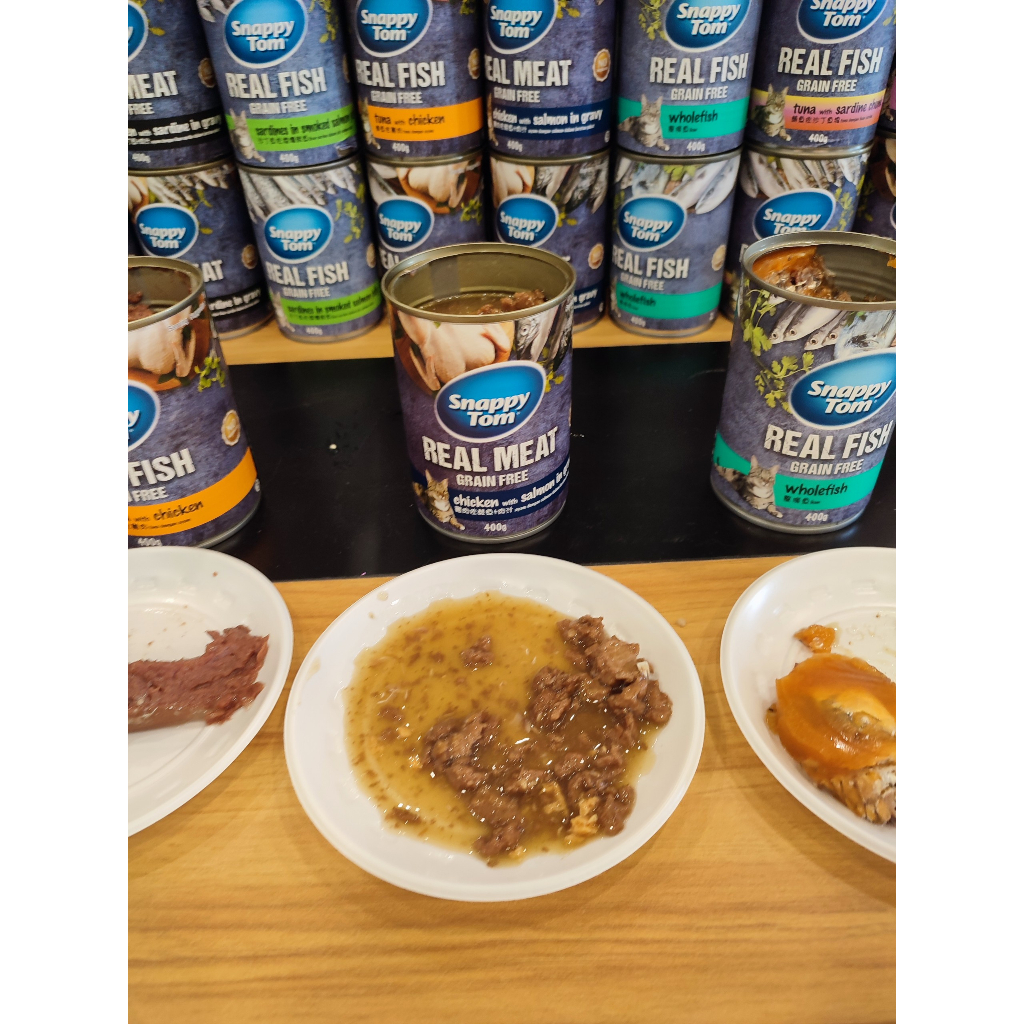 Pate Snappy Tom Siêu Cá Lon 400g - Thức Ăn Pate Cho Mèo Trưởng Thành