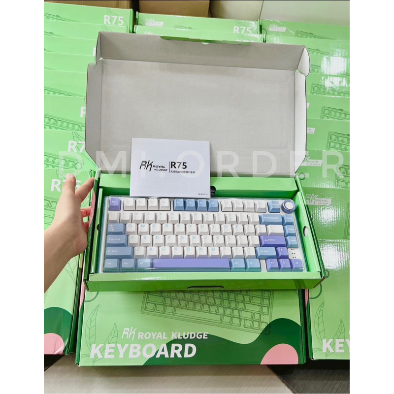 BÀN PHÍM CƠ R75 1 Mode / FULL PHÍM / HOTSWAP