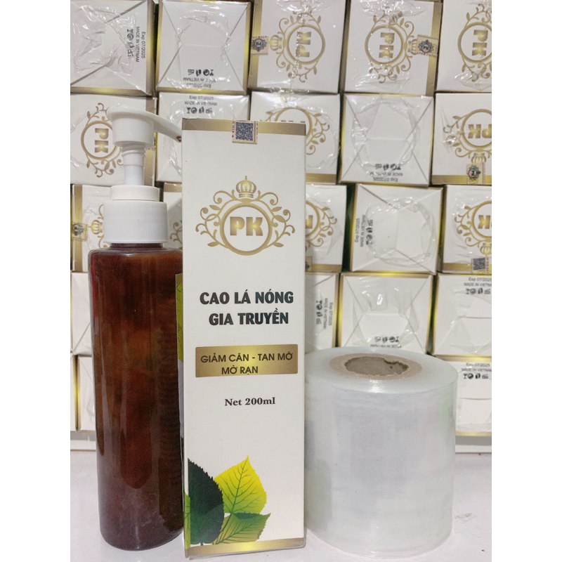 (Chính Hãng)CAO LÁ NÓNG GIA TRUYỀN TỪ THIÊN NHIÊN (TẶNG CUỘN Ủ )