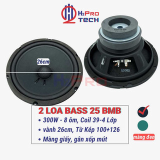 Loa Bass 25 Bmb Nhật Pa2522 600W Từ Kép ( Giá 2 Cái ), Loa Bmb Bass 25 Lắp Karaoke Cao Cấp - H2Pro