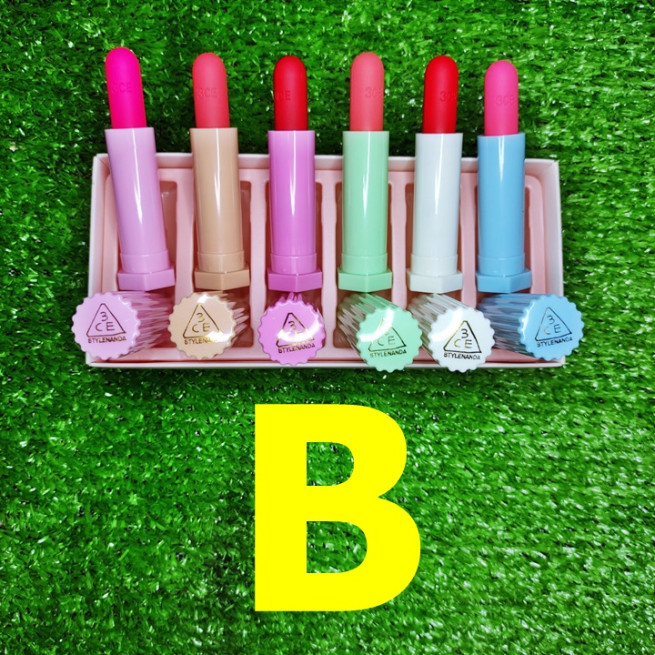 Bộ 6 Son Môi 3 Chị Em Stylenanda lip stick   – SATP974