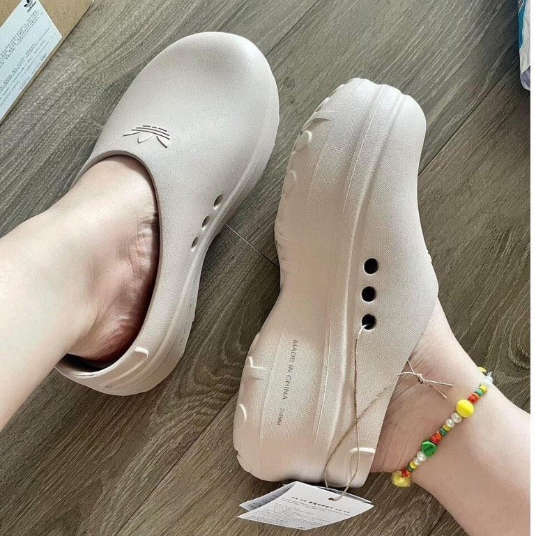 Giày Thể Thao sục adidas Adifom Superstar Core Black White, Giày Sneaker sục Adidas nâu trữa trắng cao cấp nam nữ ful pl